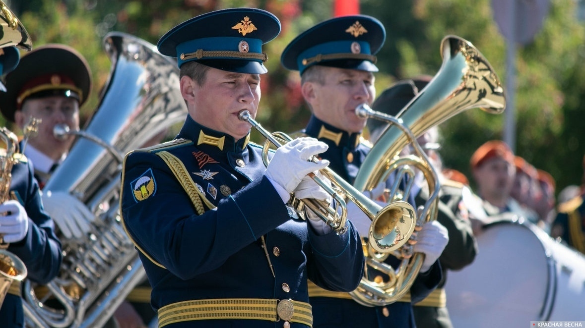 Сегодня, 07.09.2024, в 17:00, в Новосокольниках выступит Сводный оркестр Военной академии.