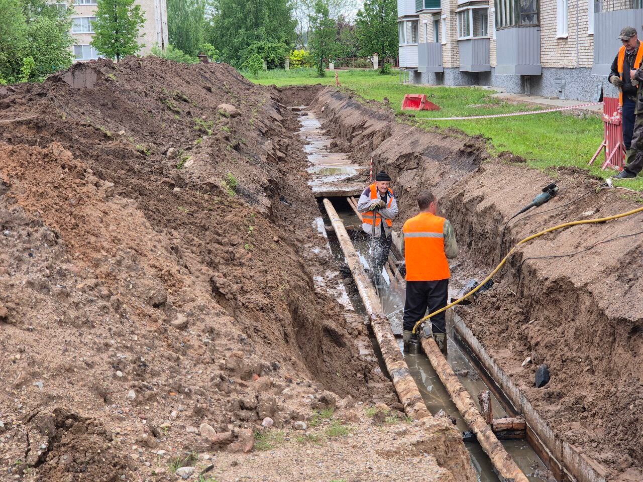 Идет подготовка к новому отопительному сезону.