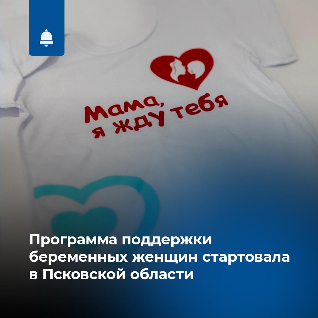 Программу поддержки беременных запустили в Псковской области.