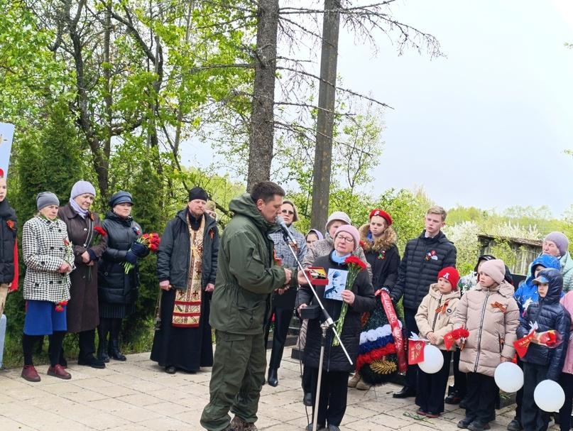 Вахта Памяти-2024 проходила 8 мая в Маеве.