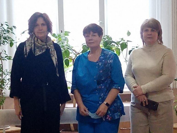 Сегодня коллективу Новосокольнической районной больницы было представлено новое руководство. Сегодня коллективу Новосокольнической районной больницы было представлено новое руководство.